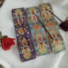 Persian Handcrafted & Hand-Painted Pottery Incense Holder – Wave Design (2)