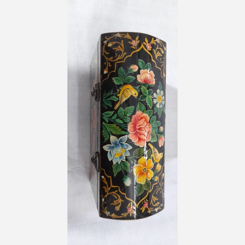 Persian-Inspired Wooden Decorative Jewelry & Gift Box with Soft Velvet Interior