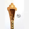 Persian Tanbur by Haj Akbari – Long-Necked Lute with Peacock-Head Pegbox, Mulberry Bowl & Walnut Neck Inlay (4)