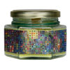 Persian Tile-Inspired Jar Candle with Wooden Wick – Bring Serenity and Sophisticated Style to Your Home (2)