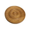 Round Wooden Incense Holder – Mystic Style for Meditation & Relaxation (1)
