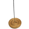 Round Wooden Incense Holder – Mystic Style for Meditation & Relaxation (2)