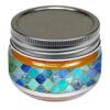 Scented Jar Candle with Wooden Wick, Tile Design Glass – Perfect for Home Décor, Relaxation, and Gift Giving (3)