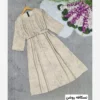 Sunny Beach Kaftan Dress for Women and Girls – Closed Front, Back Zipper, Matching Fabric Belt, Chic Tunic Style (Copy) (2)