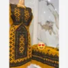 Traditional Balochi Dress – Elegant Hand-Embroidered Mirror Work, Perfect for Adults 12 and Up (6)