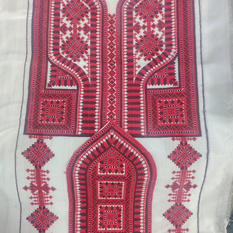 Traditional Persian Baluchi Dress for Girls – Intricate Machine Stitched Embroidery