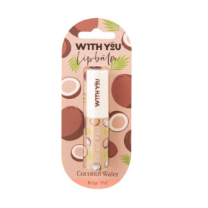 WITH YOU Halal Lip Balm – Coconut Variant, Natural Moisture & Comfort
