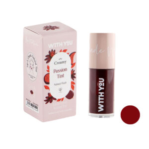 WITH YOU Passion Lip Tint – Shade C4, Bold Color for Lips & Cheeks