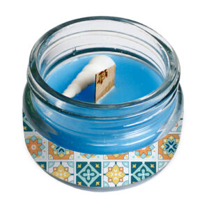 Wooden Wick Persian Scented Jar Candle with Traditional Design – A Beautiful Decorative Gift for Any Occasion