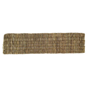 Handwoven Natural Reed Table Runner – Boho Decorative Mat