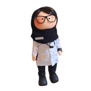 Handcrafted Rag Doll – Female Doctor or Nurse in Modest Attire | for Gifting, Decor & Cultural Appreciation