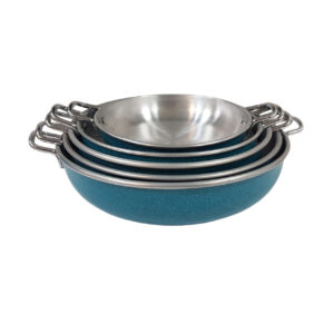 Persian Copper Sauté Pan – Handcrafted Zanjan Hammered Design