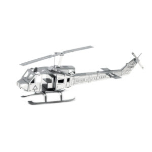 3D Metal Puzzle Construction Kit – Huey Helicopter Model (Build-It-Yourself Assembly Puzzle)