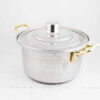 6-Piece-Hammered-Pot-Set-–-Non-Stick-Cookware-with-Dual-Metal-Handles-for-Everyday-Cooking-1