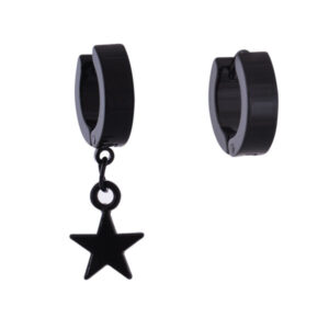 Persian Steel Earrings Model Pomegranate