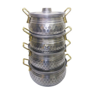 Persian Copper Cooking Pot – Handcrafted Hammered Design, Nader