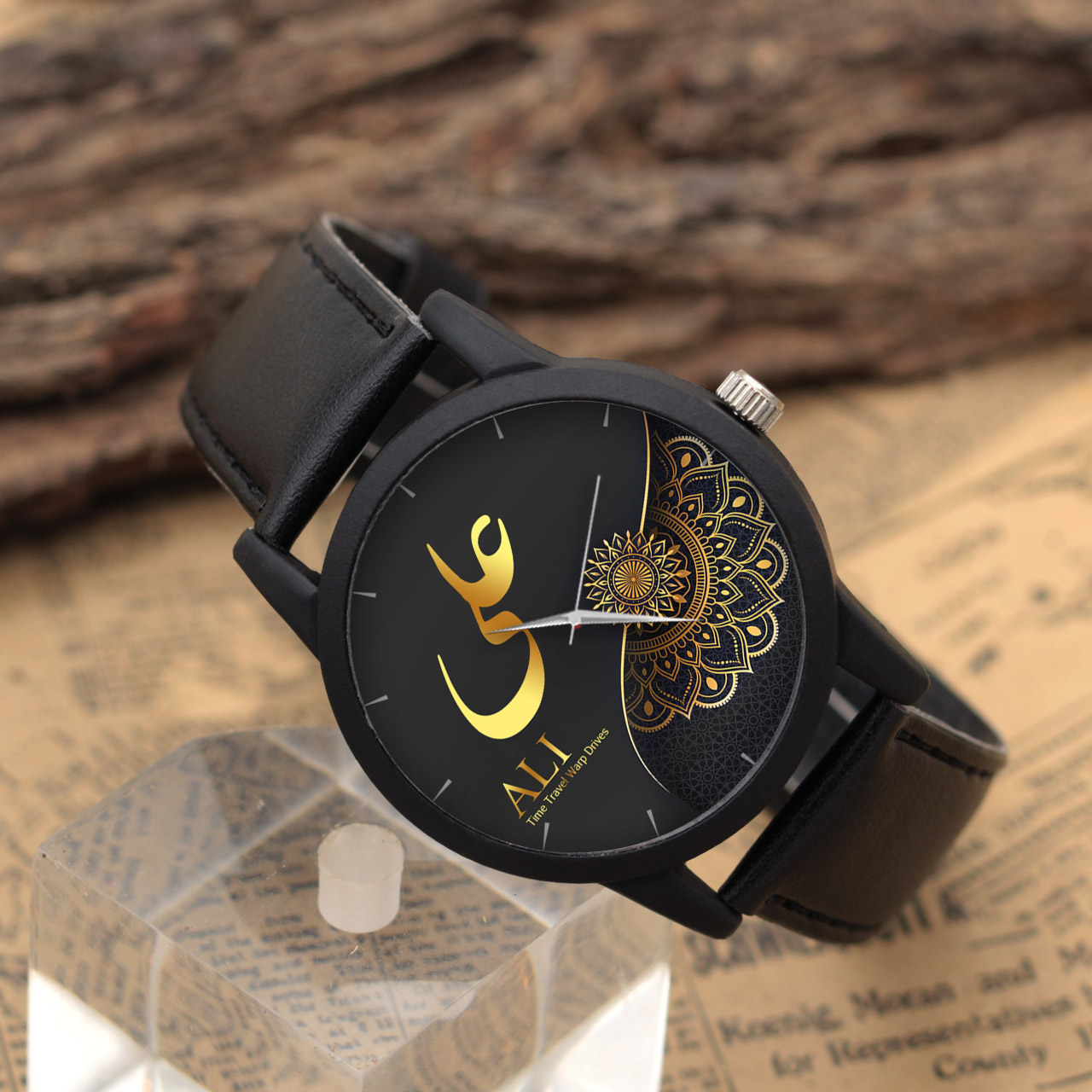 Analog Watch Ali – Classic Black Dial for Daily Wear, Casual Style and Everyday Outfits