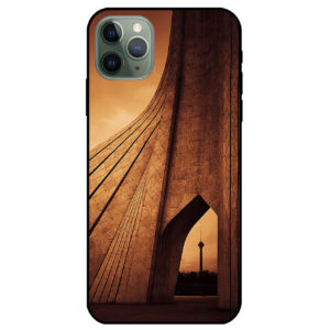 Apple iPhone 11 Pro Phone Case Cover TPU Printed Art with Azadi Tower Design, Matte Finish and Protective Edges