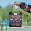 Artistic Persian Leather Shoulder Bag – Floral and Elephant Embroidery, Ideal for Stylish Daily Wear