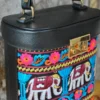 Artistic Persian Leather Shoulder Bag – Floral and Elephant Embroidery, Ideal for Stylish Daily Wear5