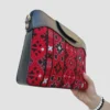 Balochi Embroidery Leather Shoulder Bag – Traditional Persian Art for Cultural Events1