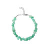 Beaded-Bracelet-for-Women-–-Natural-Amethyst-Aventurine-Stones-with-Steel-Chain