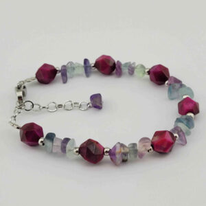Beaded Bracelet for Women – Watermelon Design