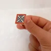 Drafsh Kaviani Steel Ring – Sassanid Flag Design with Durable Scratch-Resistant Finish and Protective Polyester Coatingd