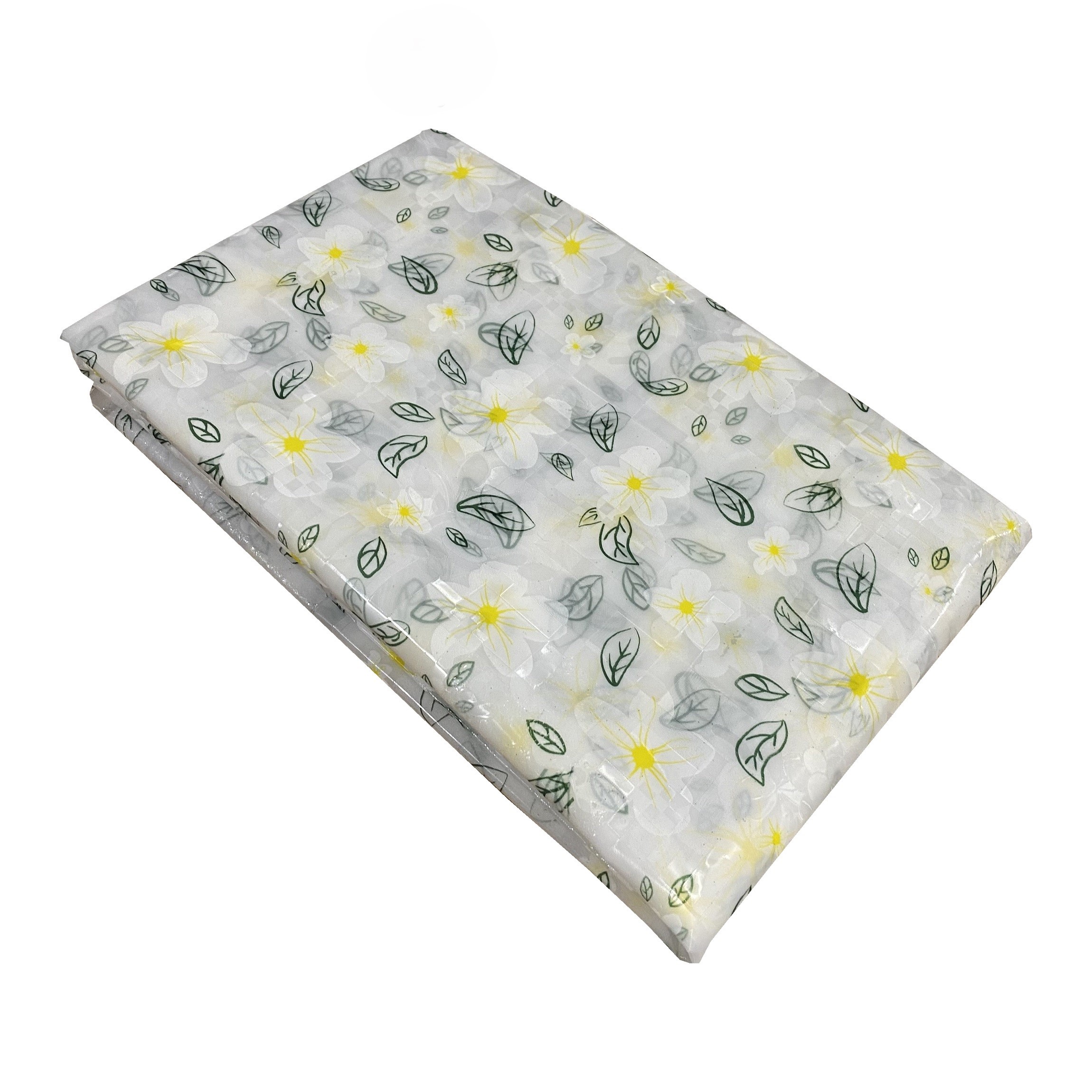 Floral Pattern Waterproof Shower Curtain for Bathtub & Shower – Includes 12 Hooks, Multiple Colors