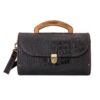 Hand-Painted-Black-Leather-Wooden-Handbag-with-Floral-Design-–-Stylish-Shoulder-Bag-for-Daily-Use-Special-Occasions-4