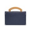 Handcrafted-Leather-Wooden-HandBag-with-Flowing-River-Design-–-Dark-Navy-Perfect-for-Daily-Use-Gift-3
