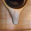 Handcrafted Wooden Kuksa Cup - Engraved with Persian Name “Tahmineh” , Perfect For Coffee