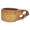 Handcrafted Wooden Kuksa Mug with Engraved Persian Poem: “Nashavad Fash Kesi Anche Miyane Man o Toost” – Perfect for Tea, Coffee & Gifts