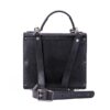 Handcrafted-Wooden-Leather-Handbag-Featuring-Hand-Painted-Embossed-Blossom-Design-–-Stylish-Black-Bag-for-Parties-1