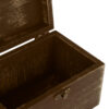 Handmade Artistic Wooden Gift Box Featuring Newspaper Pattern (2)