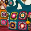 Handmade-Crochet-Handbag-with-Floral-Granny-Square-Design-–-Open-Top-Perfect-for-Art-Lovers2