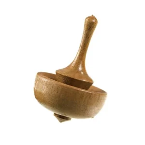 Handmade Traditional Persian Spinning Tops – Authentic Wood Toys