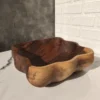 Handmade-Walnut-Wood-Serving-Bowl-–-Deformed-Design-with-Scalloped-Edges-Perfect-for-Serving-Salads-Fruits-Nuts-30×30×9-cm-4