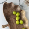 Handmade-Walnut-Wood-Serving-Platter-with-Ginkgo-Leaf-Design-Handle-–-Natural-Wooden-Snack-Appetizer-Plate-4