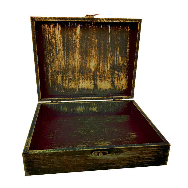 Handmade Wooden Nowruz Gift Box – Traditional Persian Motif