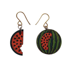 Handcrafted Ceramic Flower Earrings – Daisy Flower Design