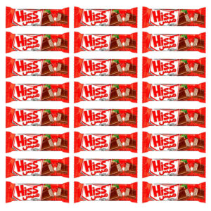 Hiss Chocolate-Coated Wafer by Shirin Asal – 20 g Each, 24-Piece Pack, 480 g Total, Crispy Cocoa Snack for Tea & Coffee