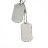Islamic Stainless Steel Military-Style Dog Tag Necklace with Custom Name and Birthdate Engraving (1)