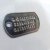 Islamic Stainless Steel Military-Style Dog Tag Necklace with Custom Name and Birthdate Engraving (2)
