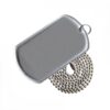 Martyr Mahdi Bakeri Commemorative Dog Tag with Stainless Steel Chain – Custom Engraving on Back (1)