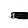 Men’s Drafsh Kaviani Leather Bracelet – Black and Silver 316 Stainless Steel, Historic Persian Emblem3