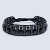 Mens-Hematite-Bracelet-with-Bowling-Pin-Inspired-Beads-and-Adjustable-Knot-Closure-–-Symbolic-Friendship-Design-1