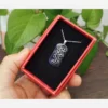Military-Inspired CNC-Engraved Stainless Steel Pendant of Ya Rabab (AS)
