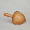 Oak Design Wooden Spinning Top – Traditional Wooden Keepsake (1)