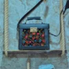 Persian Embroidered Leather Shoulder Bag – Artistic Floral Design, Perfect for Everyday chic outfits 6